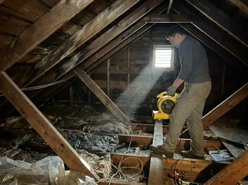attic-water-damage-drying-proc-007 — frequently asked questions, Emergency Water Extraction & 24/7 Flood Response in Marion,…